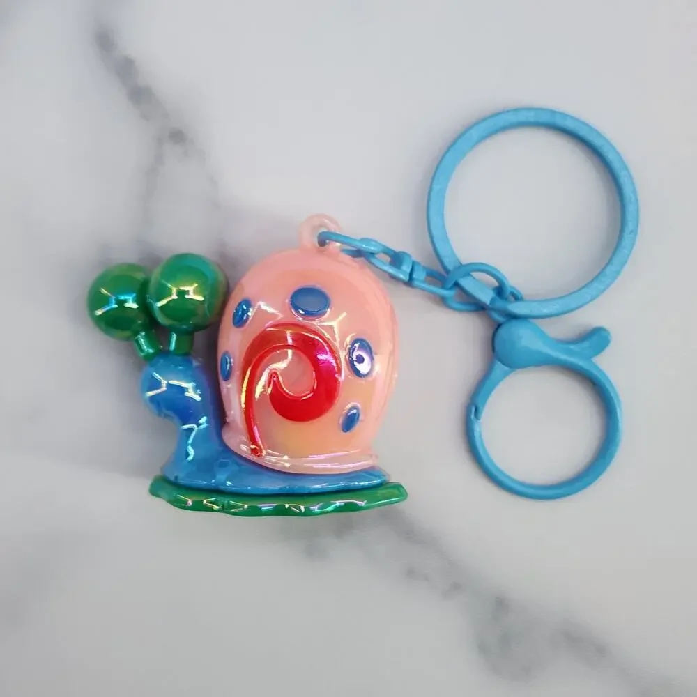 Gary 3D Figure Keychain & Bag Charm SpongeBob SquarePants Character